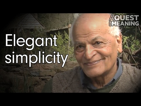 Thumbnail of the video: "Elegant simplicity" by Satish Kumar