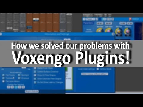 How to change the GUI of Voxengo plugins