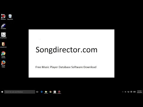 How to find, catalog and play thousands of music audio files easily for free- Song Director