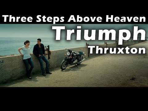 Famous Motorcycle. Triumph Thruxton