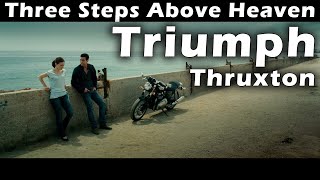 Famous Motorcycle. Triumph Thruxton