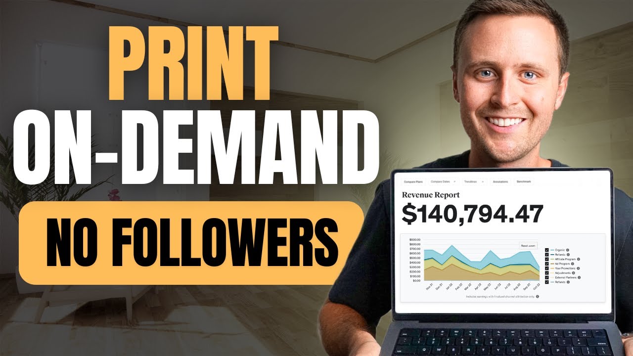 How To Start Print On Demand Without a Following
