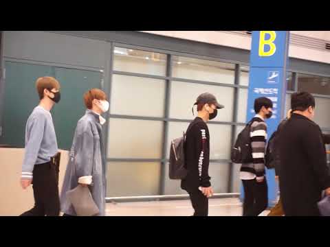 171231 JBJ arrived @ Incheon Airport (back from Singapore) part 1