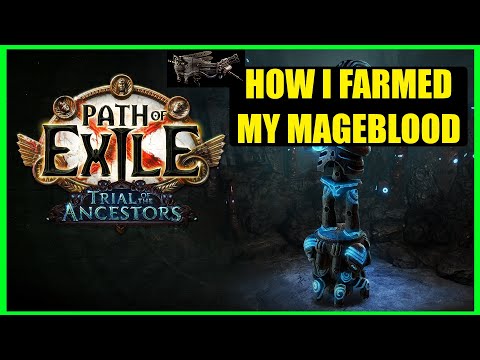 [Path of Exile 3.22] How I Farmed A Mageblood in Ancestor League 3-4 days Necromancer Zombie - 1182