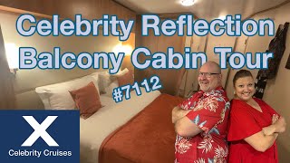 Celebrity Reflection Balcony Cabin Tour #7112 