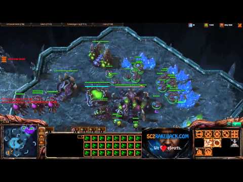 ROOTDestiny (Z) vs. TerranUApart (P) [Game 2] - Starcraft 2 Tournament