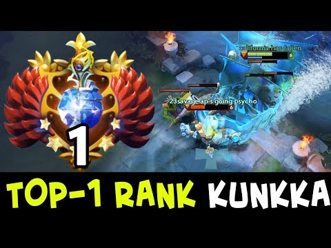 TOP-1 RANK InYourDream — Kunkka vs CANCER Tinker mid