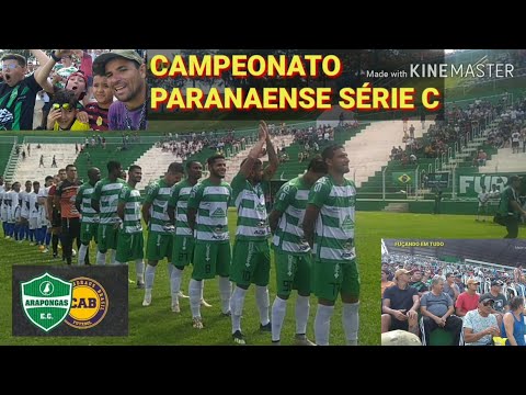Campeonato Paranaense série C - Arapongão x Andraus