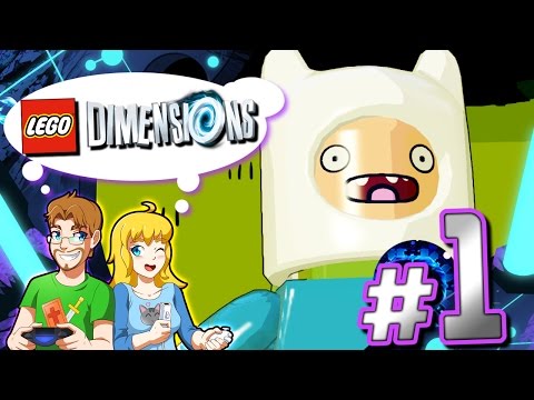 Lego Dimensions: Adventure Time Level Pack PART 1 A Book and a Bad Guy
