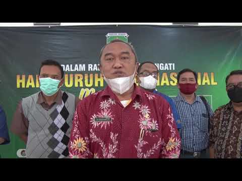 Pelayanan Vaksinasi Covid-19 MAY DAY 2021 Dinas Tenaga Kerja Kabupaten Pasuruan