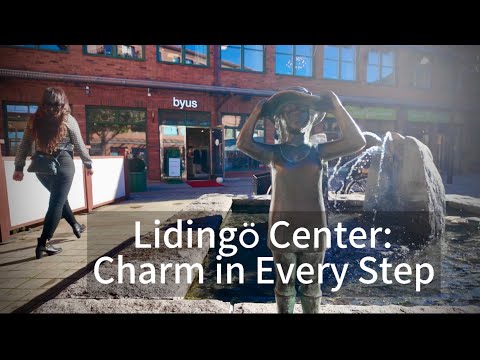 Stockholm: Lidingö Center, charm in every step