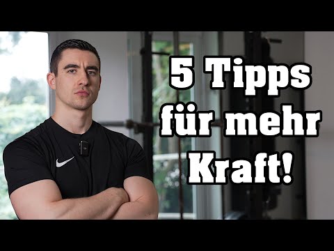 Maximalkraft // 5 Tipps für noch mehr Kraft!