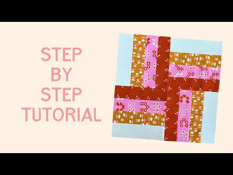 How to Make a Rail Fence Quilt Block - Learn to Quilt