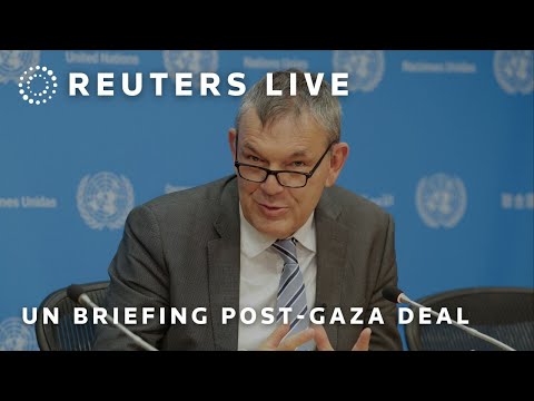 LIVE: UN briefing on Palestinian aid post-Gaza deal