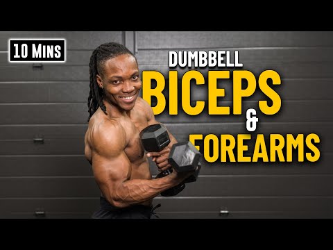10-Minute Aesthetic Biceps & Forearms Workout | Build & Burn Ep. 31