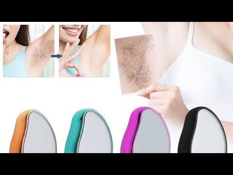 Epilator hair removal Crystal Hair Remover Unbox and Test !