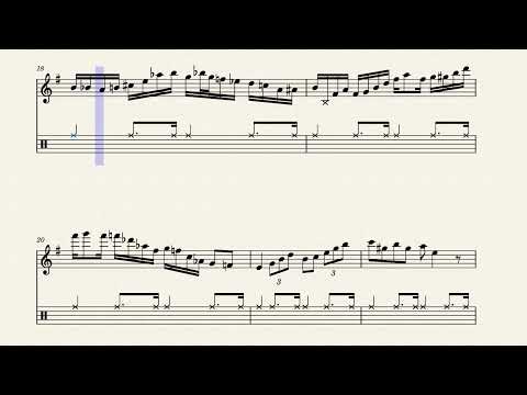 Alone Together - Mike Kamuf Tenor Saxophone Solo