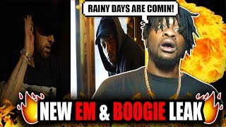 NEW Eminem And Boogie Leak! | Boogie ft. Eminem - Rainy Days (Snippet) REACTION!