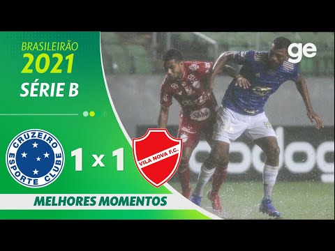 Gols e lances de Cruzeiro x Vila Nova-GO