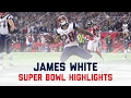 James White Sets Super Bowl Record | Patriots vs. Falcons | Super Bowl Player Highlights