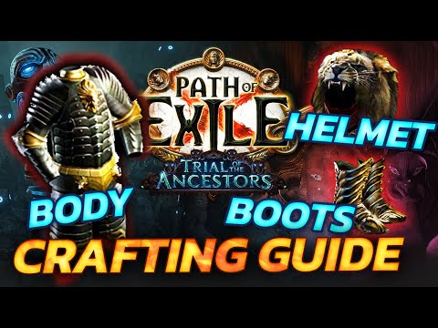 Intermediate IN-DEPTH Gear Crafting Guide - Body Armour, Boots, Helmet