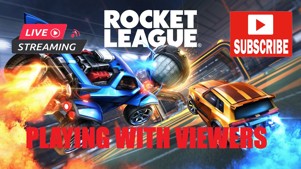 Rocket League LIVE – Viewers Join Games! 🎮🔥 Day2