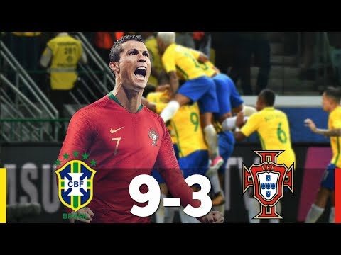Brazil Vs Portugal 9-3 - All Goals & Extended Highlights RESUMEN & GOLES (Last Matches) HD
