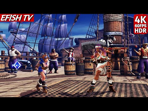 Rimururu vs Darli Dagger (Hardest AI) - Samurai Shodown