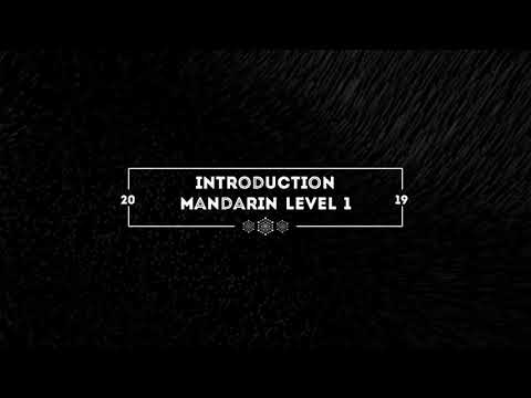 TMC401: Introduction to Mandarin