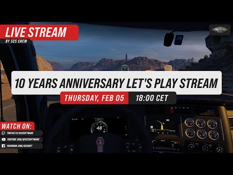 10th Anniversary of ATS! | Let's Play American Truck Simulator Episode 75 🚛