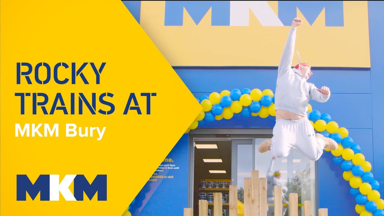Rocky Visits MKM | New Branches | MKM Building Supplies