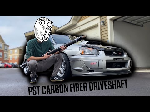 Installing Carbon Fiber Driveshaft!