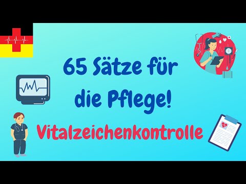 Vitalzeichen messen auf Deutsch – Blutdruck, Puls & Temperatur verstehen!