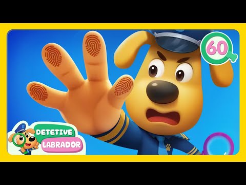 As Impressões Digitais 🖐 Gatos Fantasmas do Detetive Labrador 🔍 1 Hora 🎬 Compilação