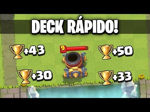 SUPER DECK RÁPIDO de MORTEIRO no CLASH ROYALE