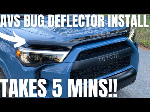 4Runner AVS Install!! DO I LIKE IT?? Goodbye Rocks and Bugs!!