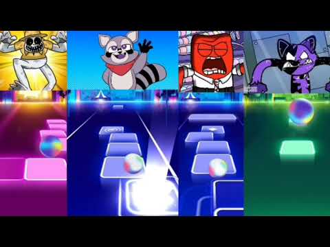 Smiling Critters VS Rambley: Recd & Otterboyva VS Zoonomaly Gummy Dora - Coffin Dance Song (COVER)