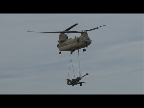 2017 Rhode Island ANG Open House & Airshow - Combined Arms Demonstration