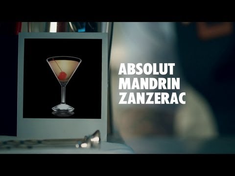 ABSOLUT MANDRIN ZANZERAC DRINK RECIPE - HOW TO MIX