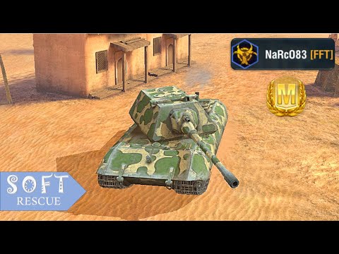 E 100: 7500 Damage , 4 Frags - WOT BLITZ -