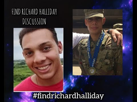 🇺🇸 MISSING Ft. Bliss Soldier - FIND RICHARD HALLIDAY - Discussion #findrichardhalliday