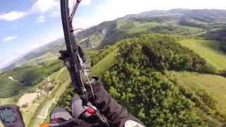 preview picture of video '2014 05 31 Borgo Priolo 1h e 20 min di volo in termodinamica'