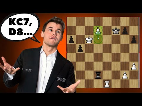 The PERFECT Endgame to Mess it Up! - Magnus Carlsen vs Vidit Santosh Gujrathi - Tata Steel Masters