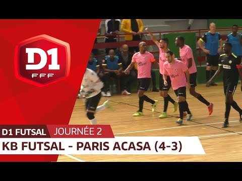 J2 : Kremlin Bicêtre Futsal - Paris ACASA (4-3), le résumé