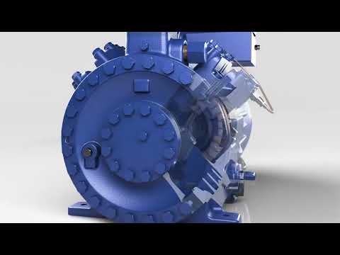 Compressore GEA Bock HG34 CO2 T