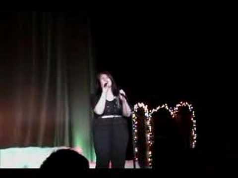 Kim Wiseman Singing Crazy at Dawson Idol
