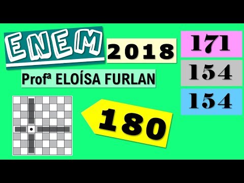 #ENEM2018   Questão 180   Prova Amarela