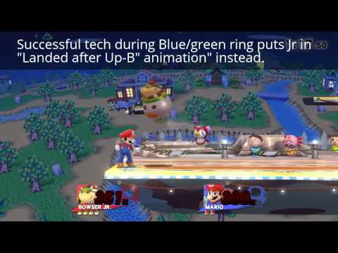 [Guide] Bowser Jr. Wall Jump Teching and Frame 1 Tech