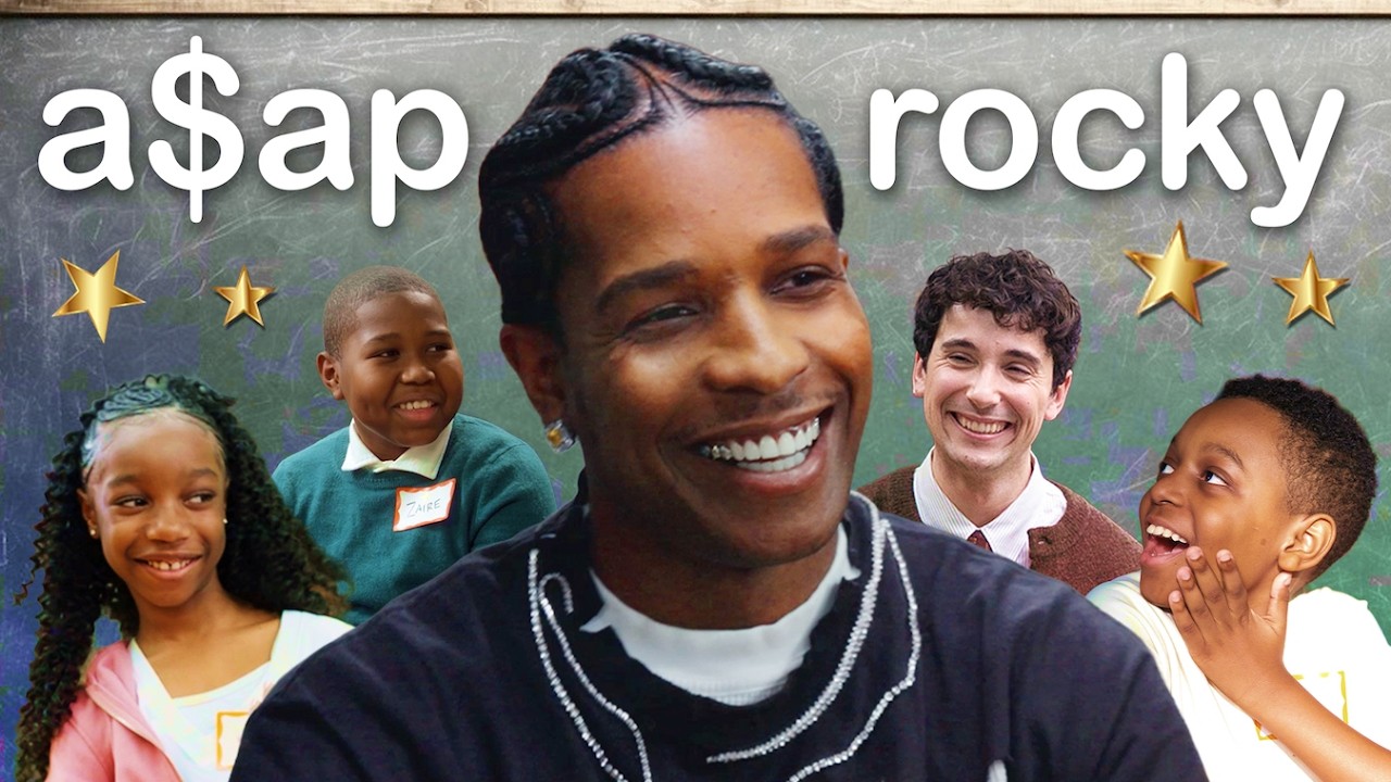 A$AP Rocky Transforms Harlem Classroom Into a Rap Video (“Punk Rocky” REMIX)