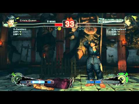 SSF4 AE: X-Gamblerz (Makoto) vs Aceinyaface3 (Yang)